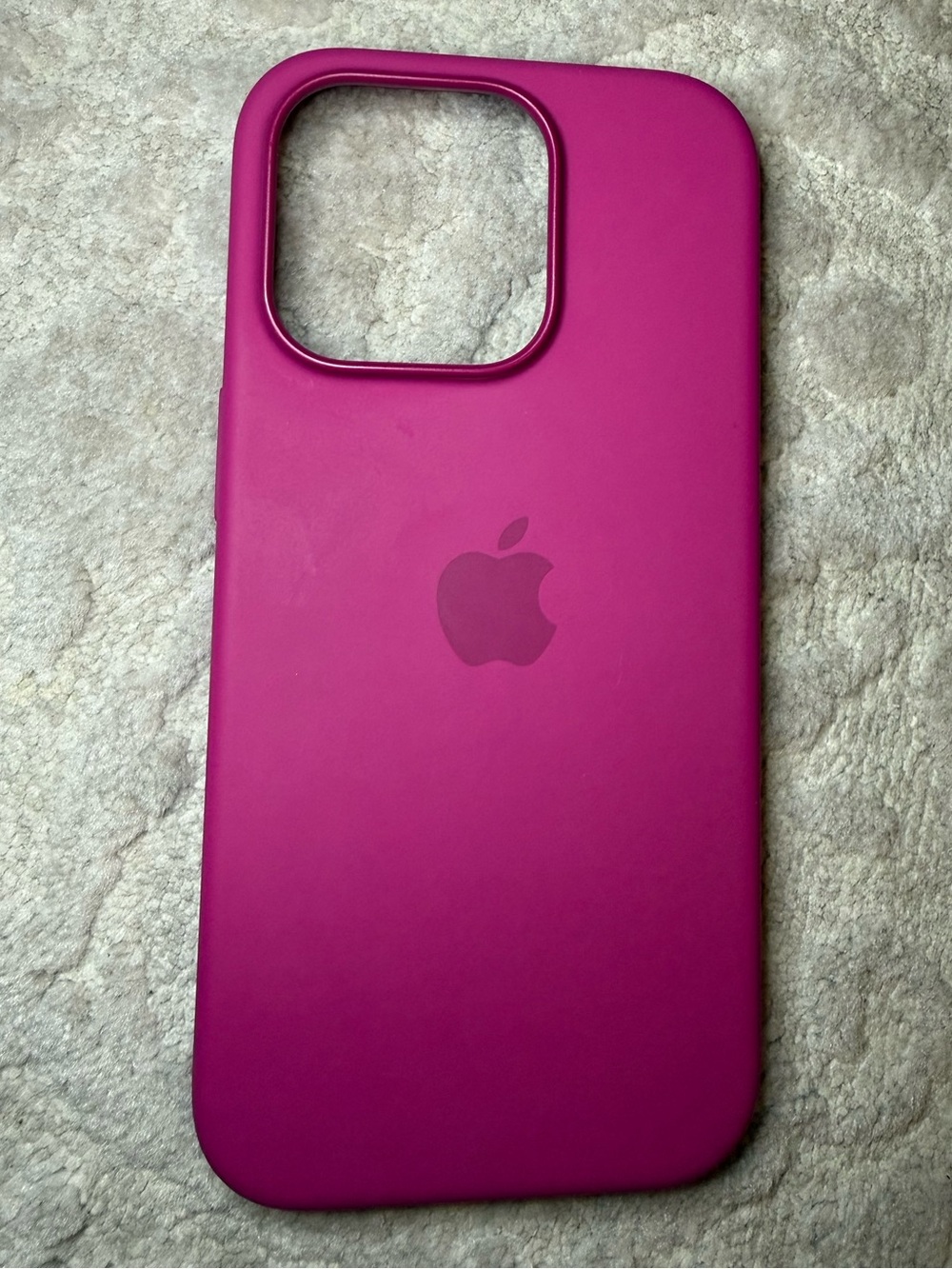 iPhone 16 Pro Apple Silicone iPhone Case in Fuchsia Pink